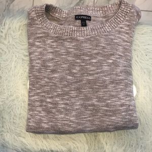 Express Cold Shoulder Sweater
